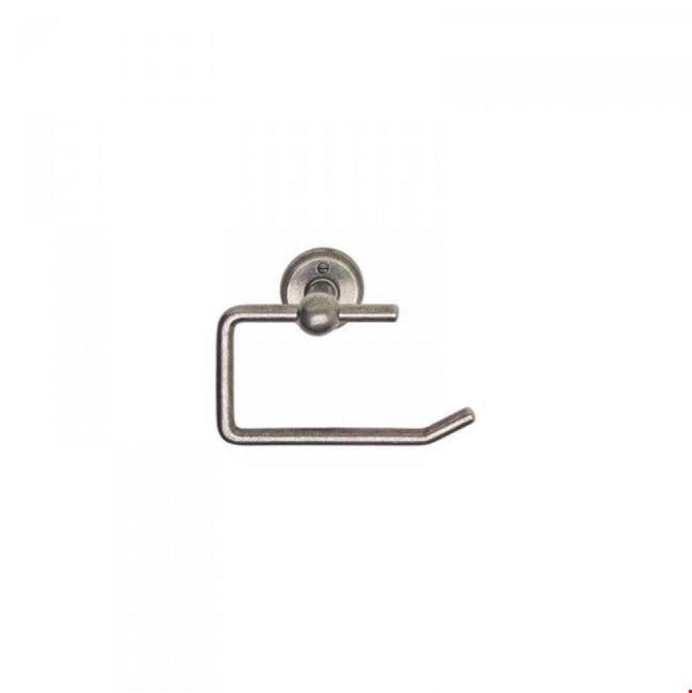 Oval Bordeaux Escutcheon Toilet Paper Holder, horizontal, single post