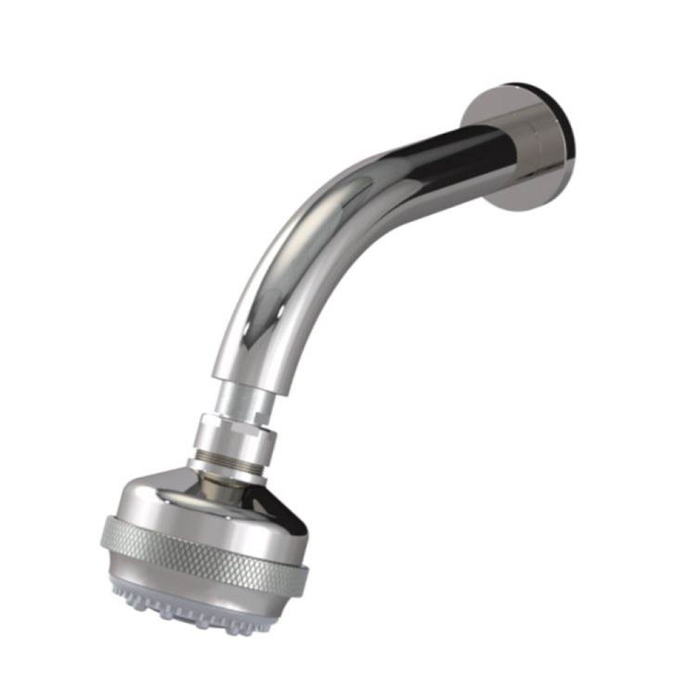 3 Function Shower Head with Wall Mount 8'' Shower Arm And Flange