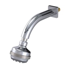 Rubinet 4F031ACMABM - 3 Function Shower Head with Wall Mount 8'' Shower Arm And Flange