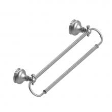 Rubinet 7RRM0SNSN - 24'' Dual Towel Bar
