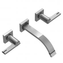 Rubinet T1GRTLMBWH - Wall Mount Lav Set (Less Drain) Trim Only