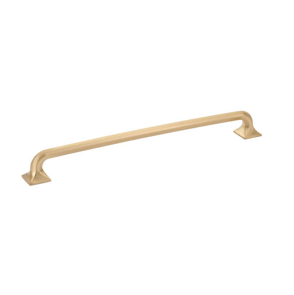 Appliance Pull, Signature Satin Brass, 15'' cc