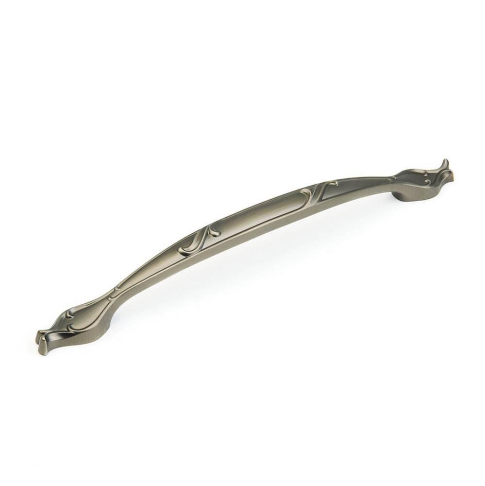 Appliance Pull, Antique Nickel, 12'' cc