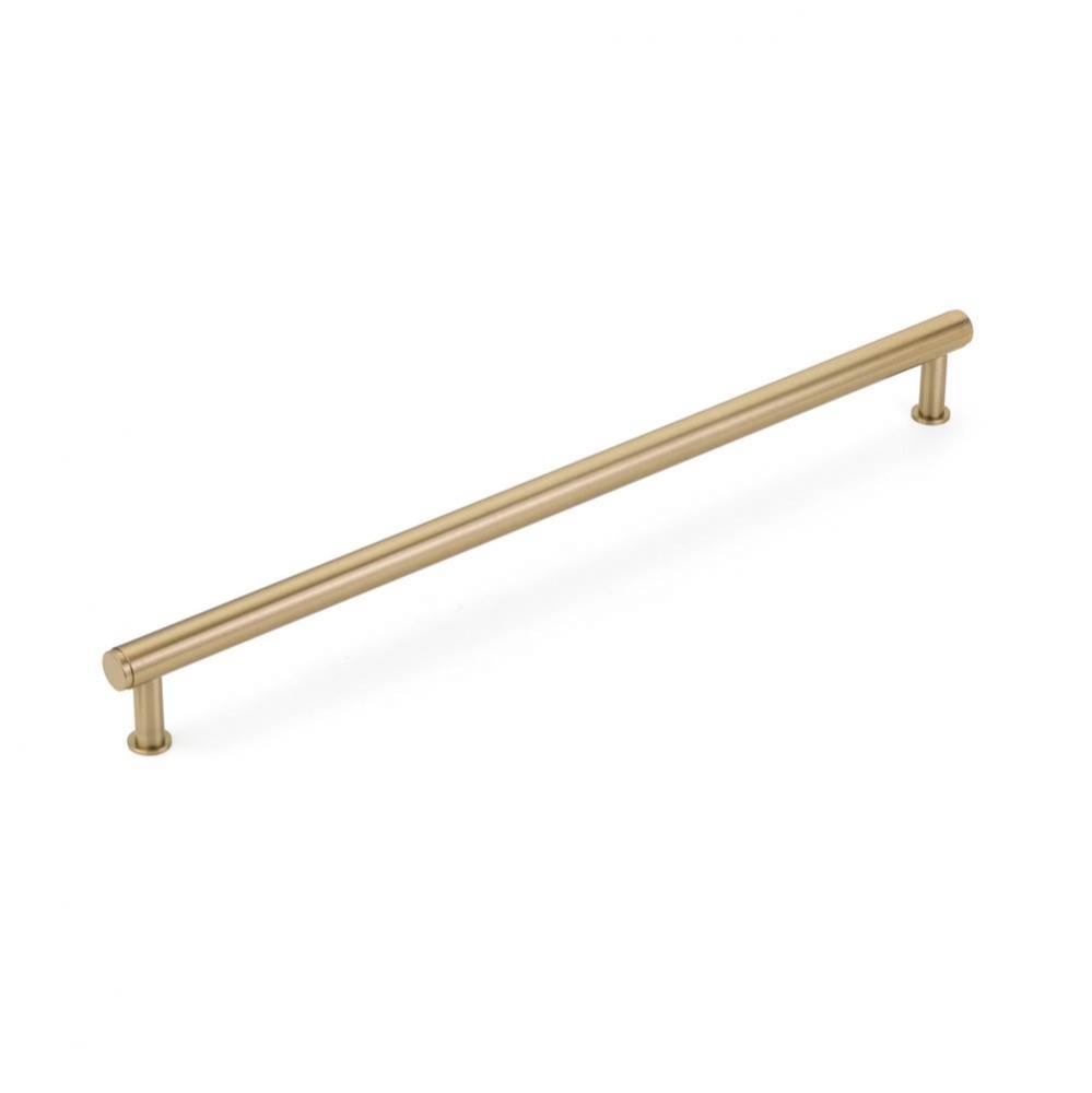 Pub House, Appliance Pull, Signature Satin Brass, 18'' cc