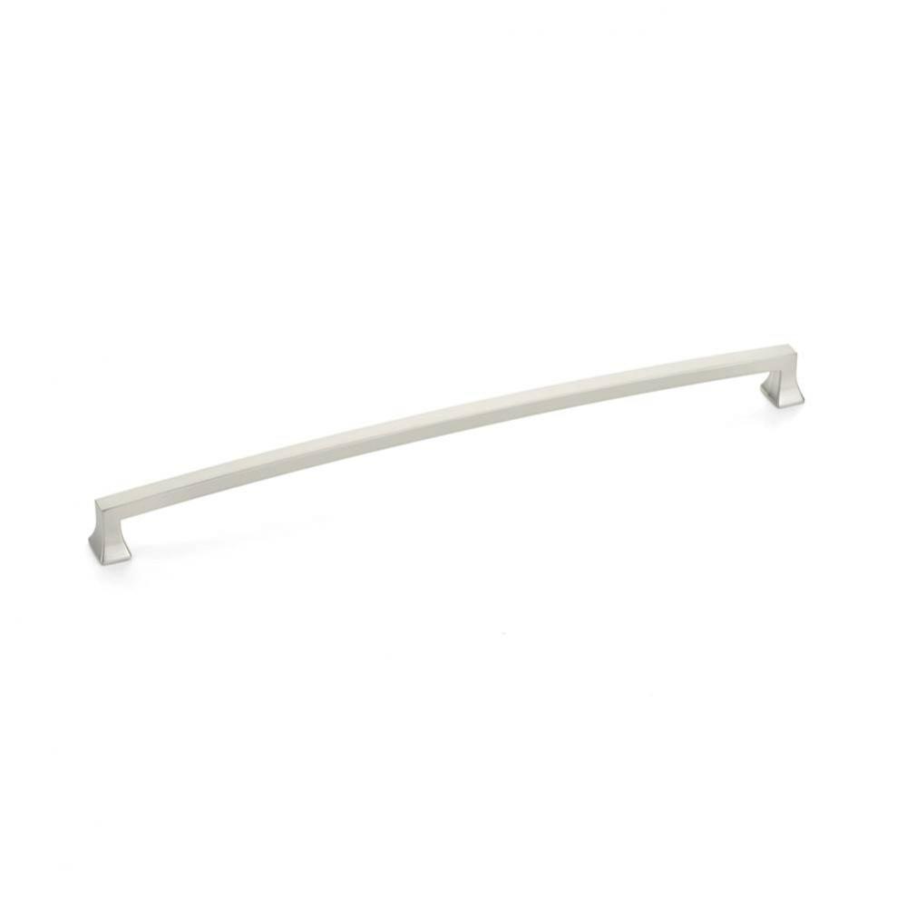 Pull, Arched, Brushed Nickel, 12'' cc