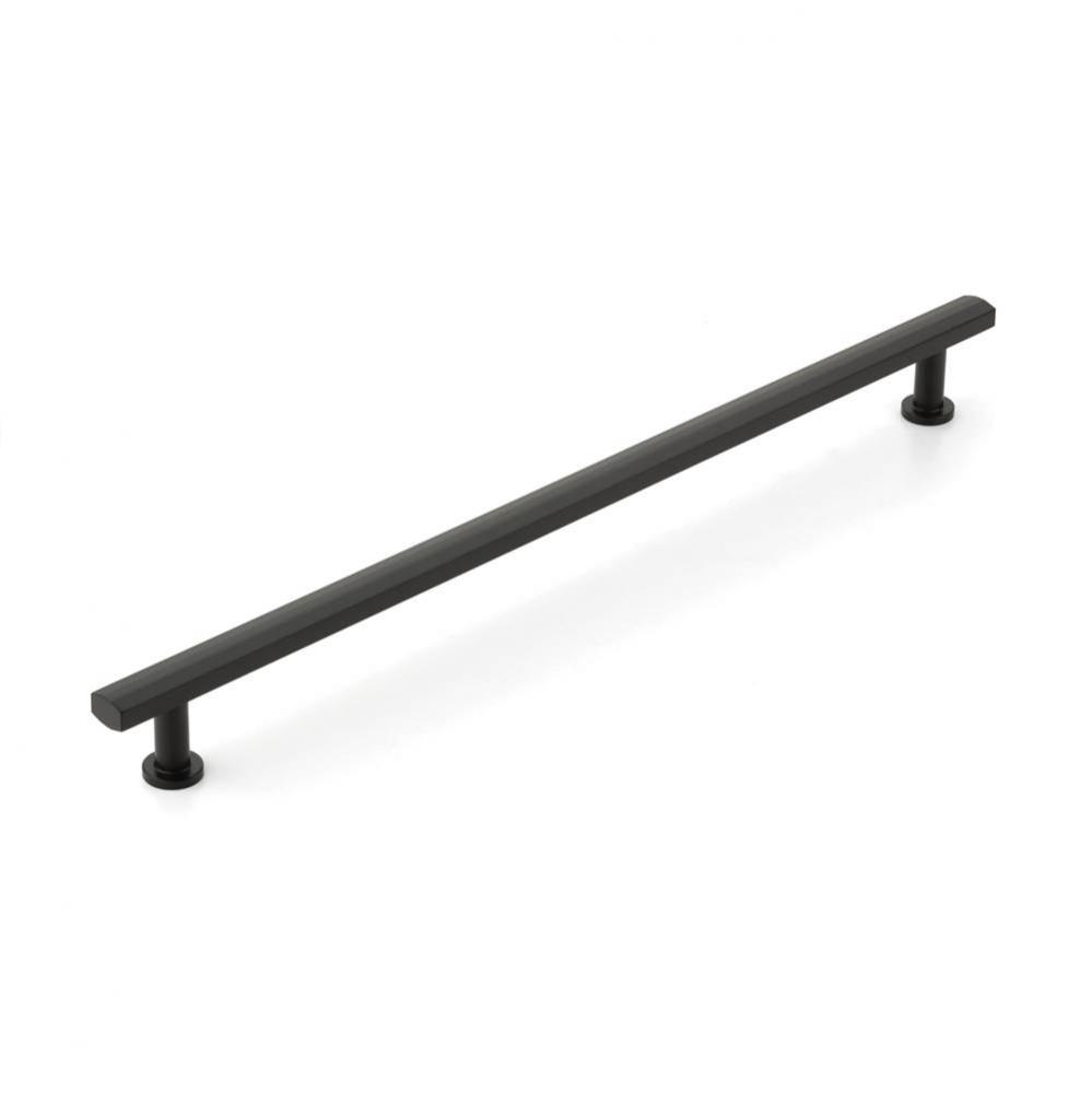 Appliance Pull, Matte Black, 18'' cc