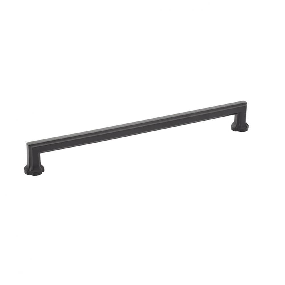 Concealed Surface, Appliance Pull, Matte Black, 15'' cc