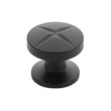 Schaub and Company 210-MB - Knob, Matte Black, 1-3/8'' dia