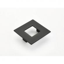 Schaub and Company 443-MB - Pull, Square, Matte Black, 64 mm cc