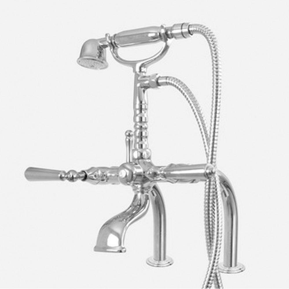 Deckmount Telephone Handshower - W/Extended 8'' Legs - W/Monte Carlo