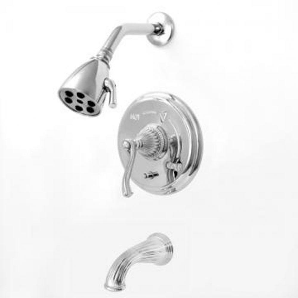 3200 Devon Pressure Balanced Tub & Deluxe Shower Set