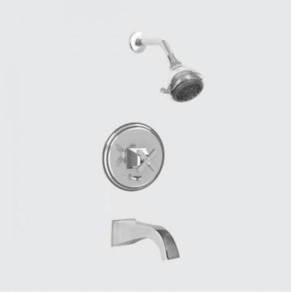510 Lira Pressure Balanced Tub & Shower Set