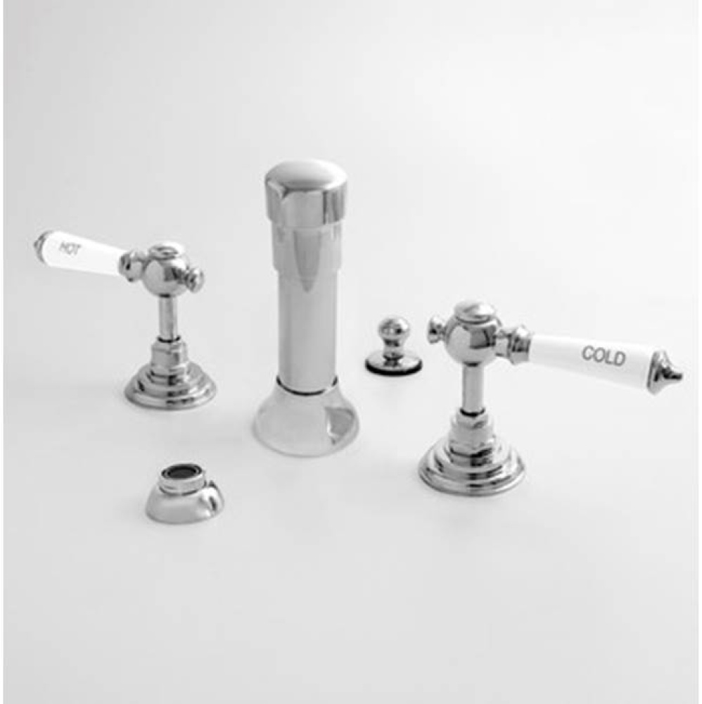 Bidet Set Complete WALDORF CHROME .26