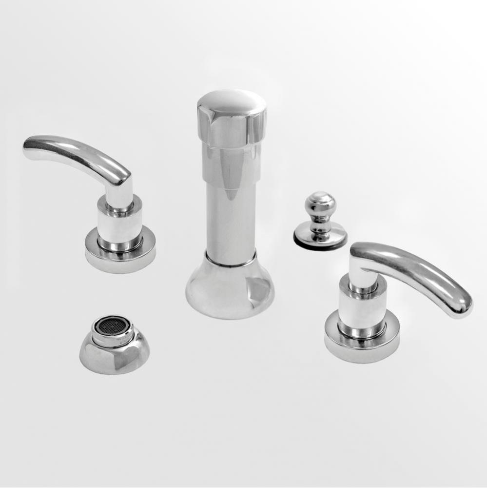 Bidet Set Complete PRANA CHROME .26