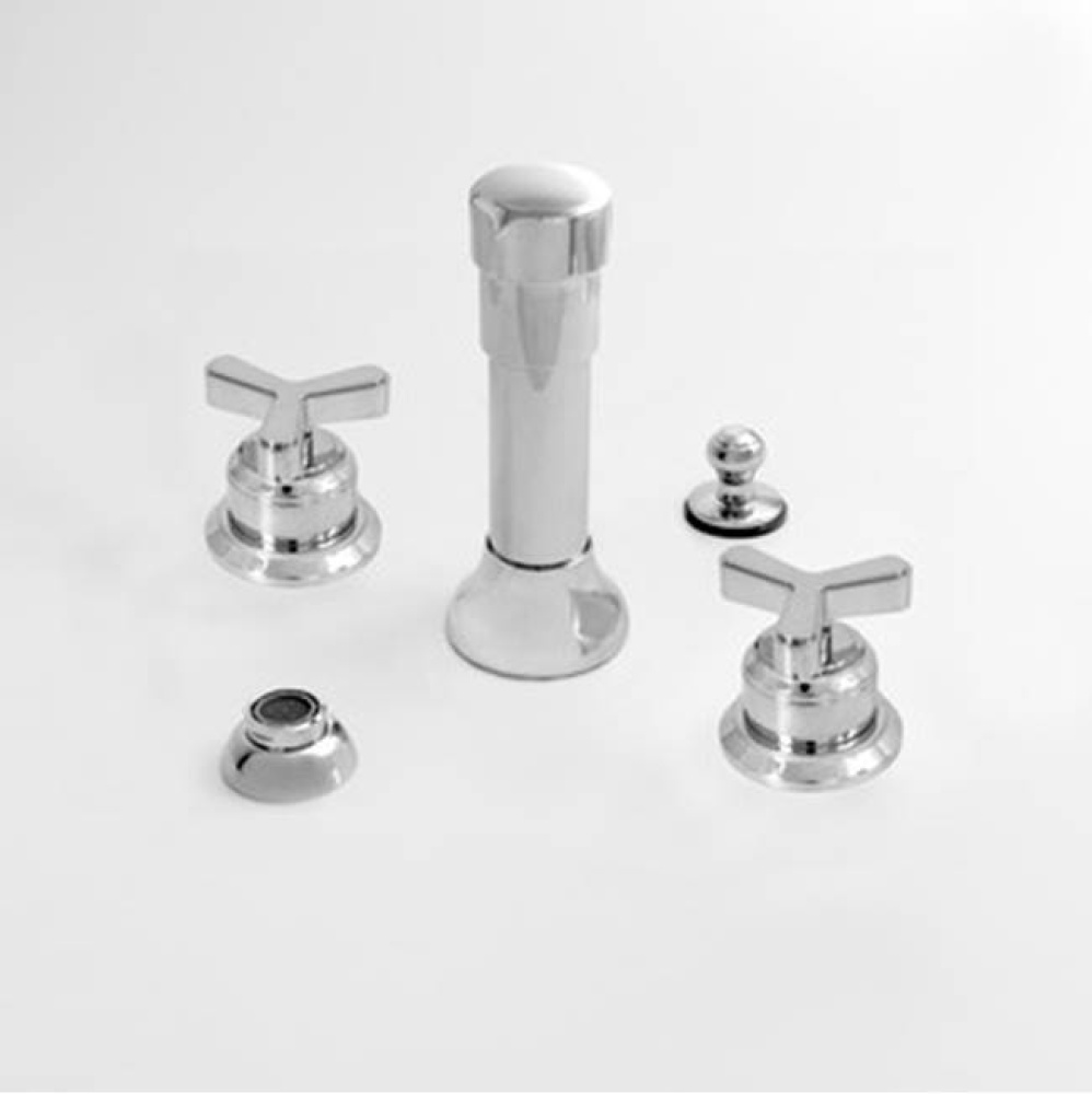 Bidet Set Complete MODERNE-X CHROME .26