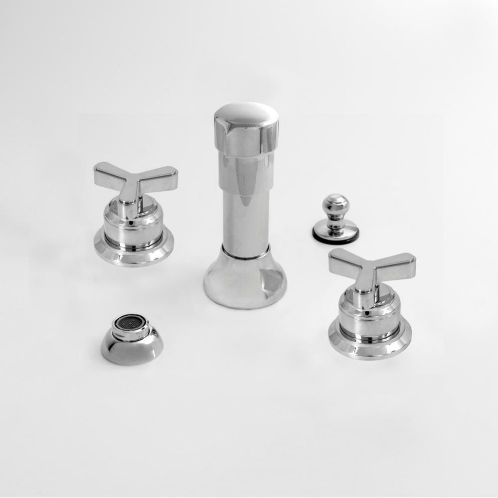 Bidet Set Complete MODERNE-X CHROME .26