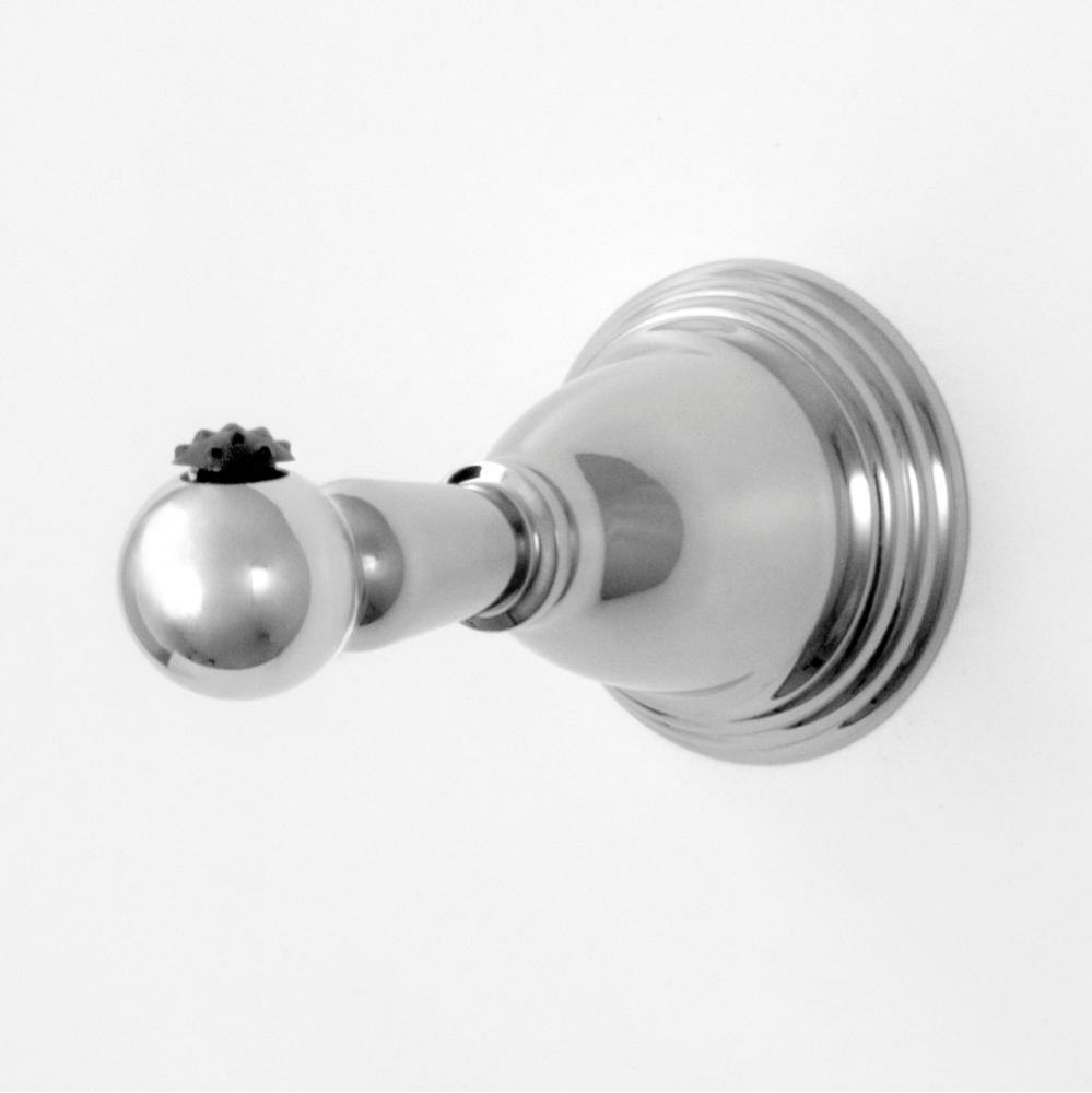 Series 08 Robe Hook w/bracket CHROME .26