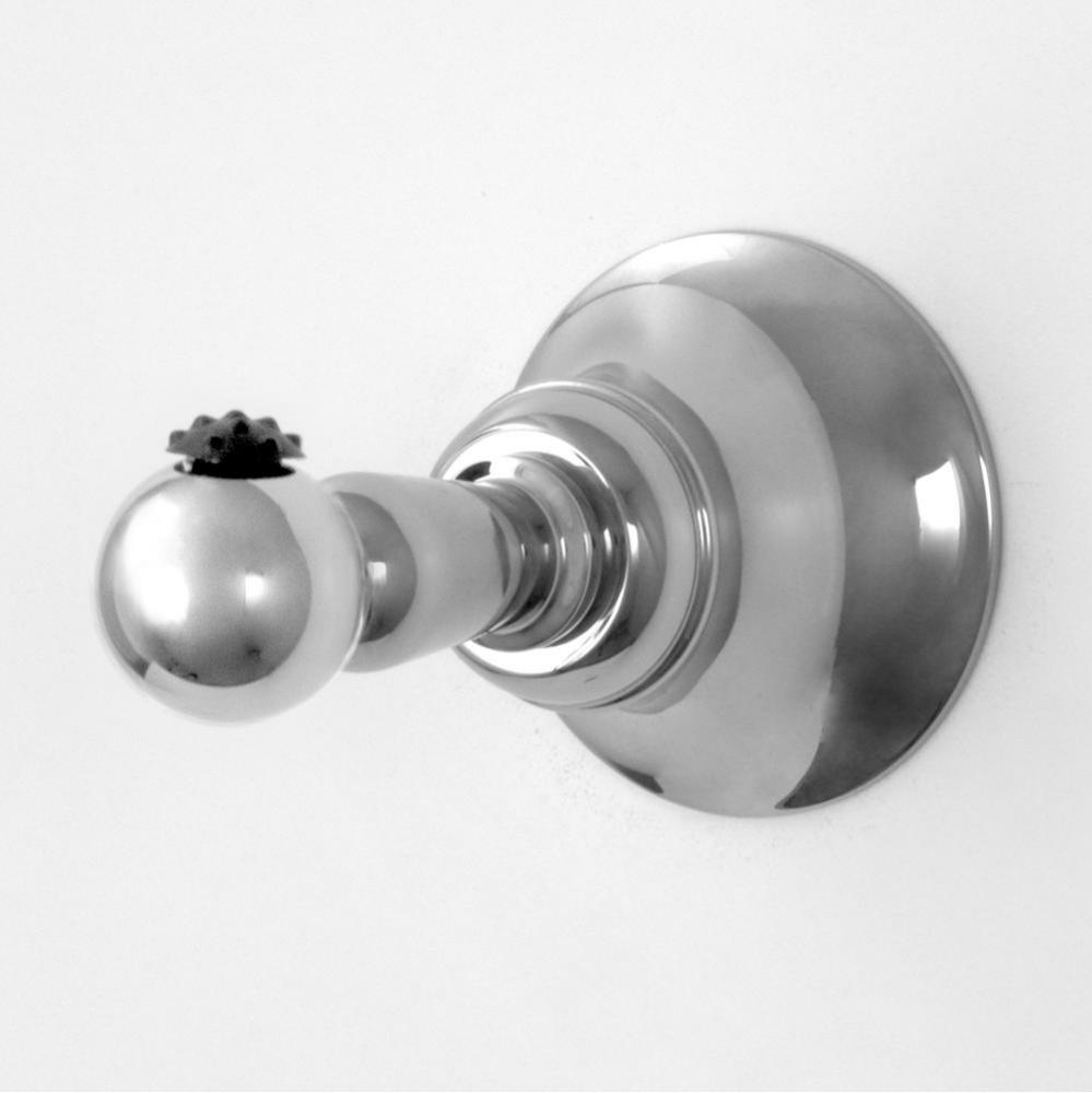 Series 25 Robe Hook w/bracket CHROME .26