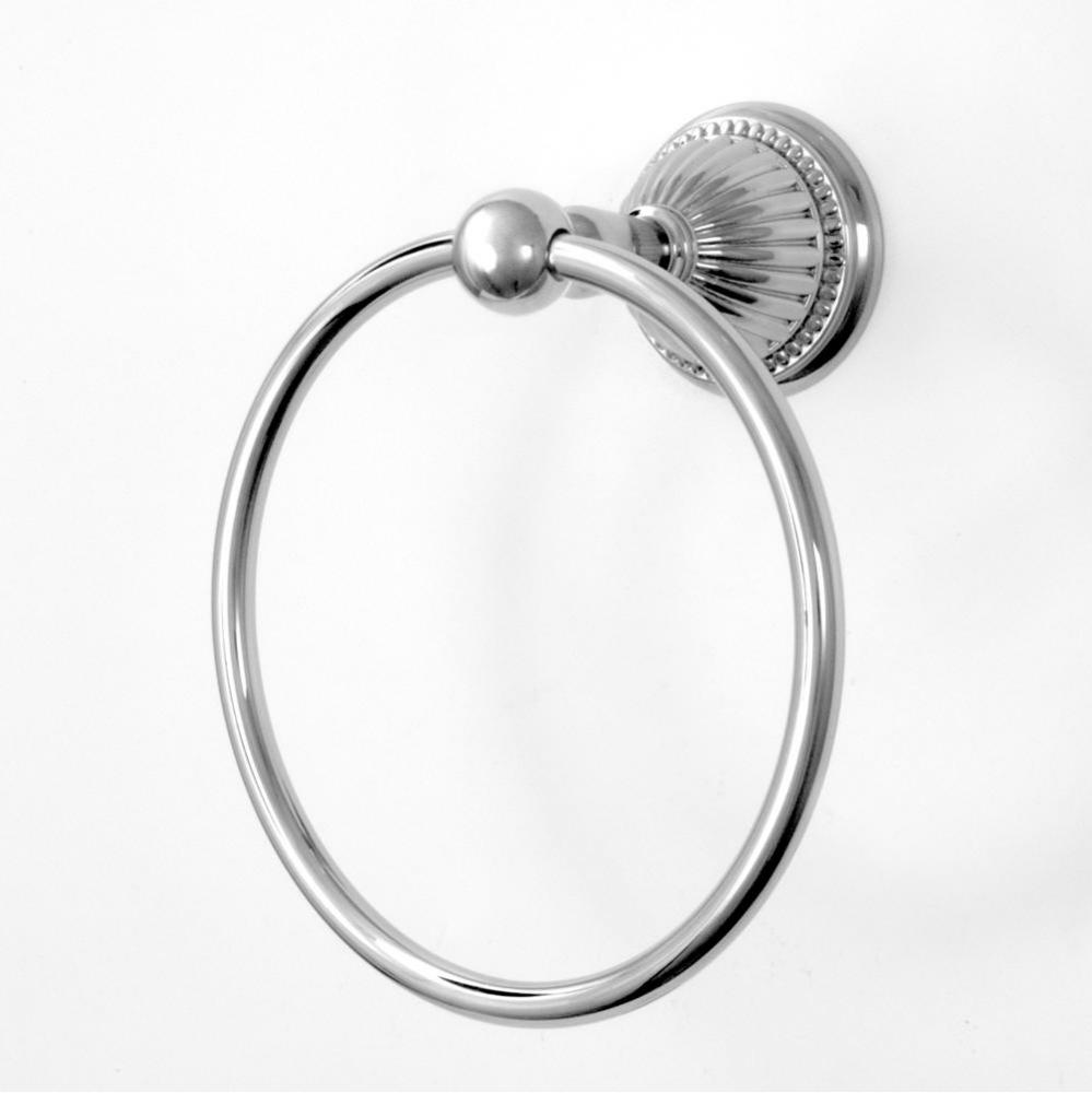 Series 66 Towel Ring w/brackets CHROME .26