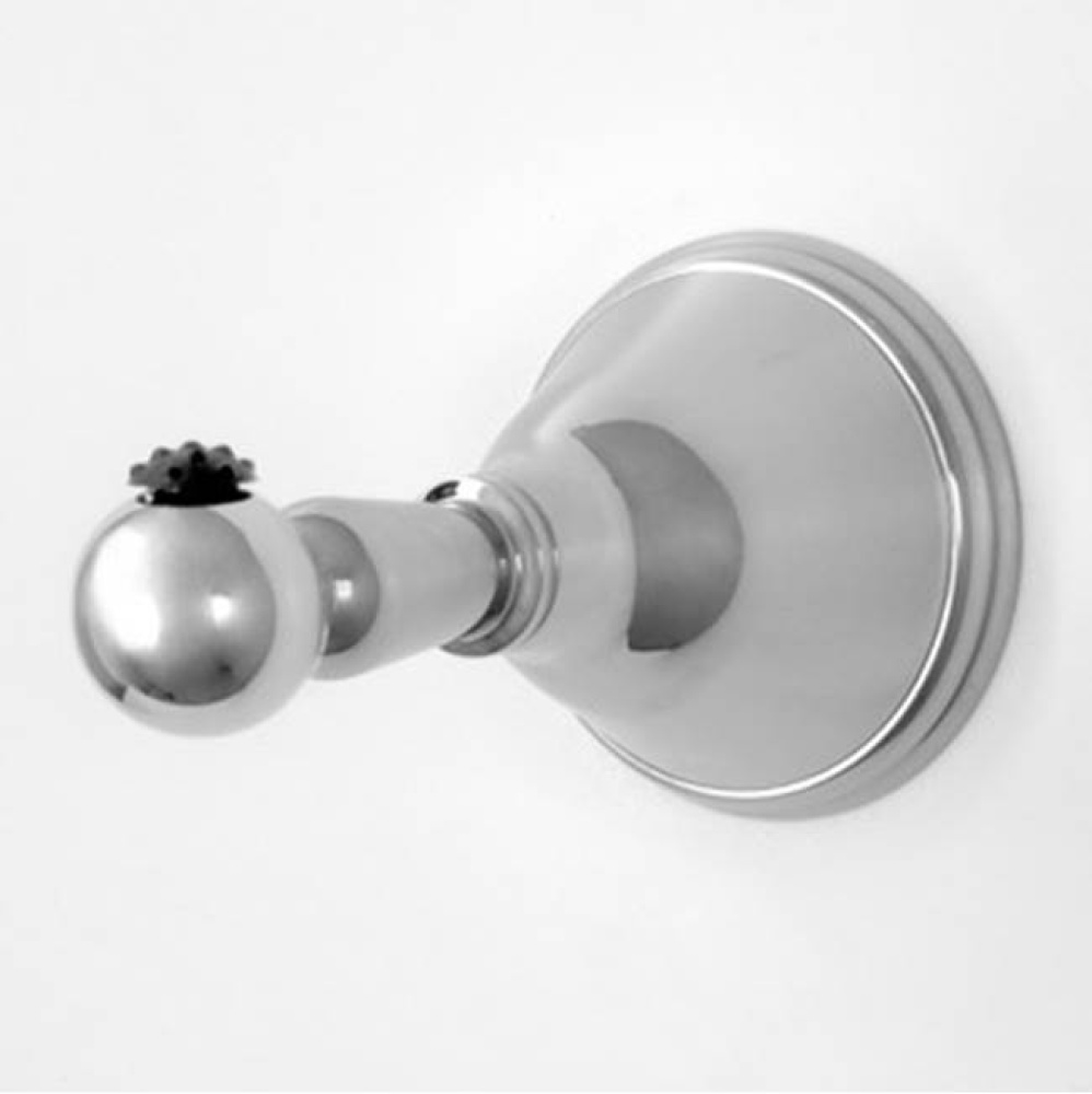 Series 82 Robe Hook w/bracket POLISHED GOLD .24