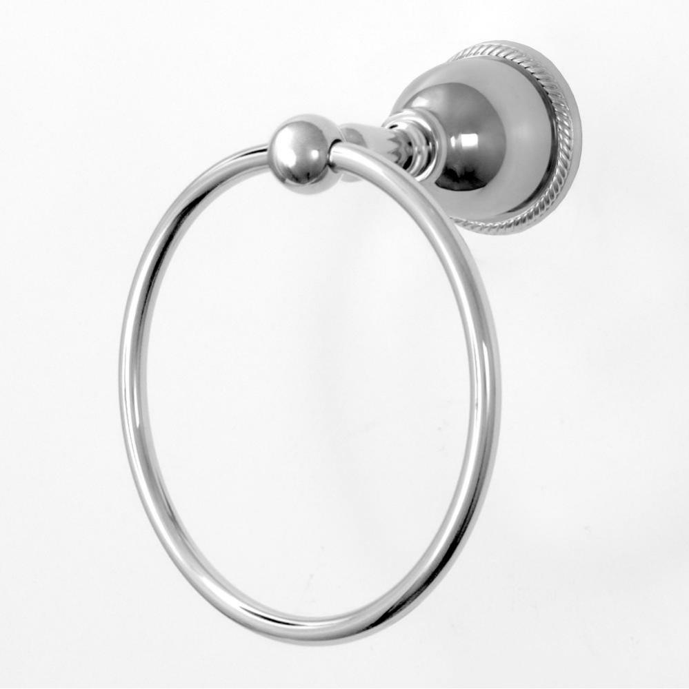 Series 86 Towel Ring w/bracket CHROME .26