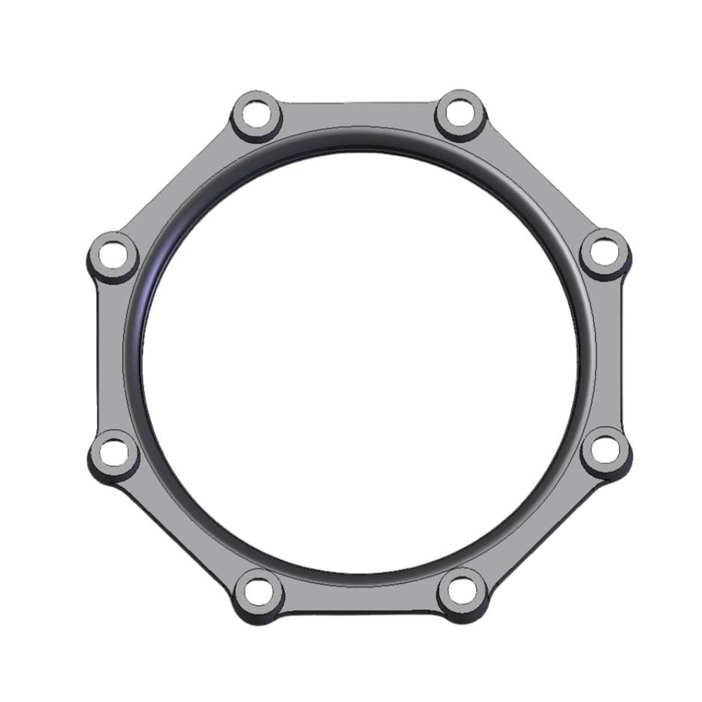 Dg10 Mechanical Joint Gland, 10 In Dia, Ductile Iron