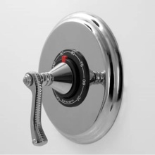 Sigma 1.004597T.24 - 3/4'' Thermostatic Set TRIM DEVON POLISHED GOLD .24