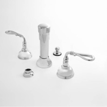 Sigma 1.006490.26 - Bidet Set Complete BORDEAUX CHROME .26