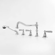 Sigma 1.355993T.24 - Roman Tub Set TRIM with Deckmount Handshower MONTE CARLO POLISHED GOLD .24