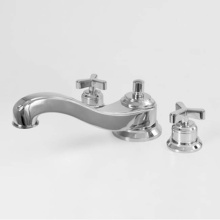 Sigma 1.629477T.54 - Roman Tub Set TRIM MODERNE-X SATIN GOLD .54
