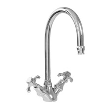 Sigma 7.0248110.31 - Single-Hole Bar Faucet with 481 Drop Cross Handle in Polished Black