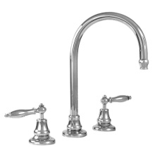 Sigma 7.5548608.15 - Rutherford Widespread Lavatory Set with 486 Finial Lever in Polished Copper