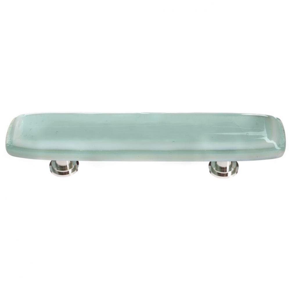 Stratum Spruce Green Pull With Polished Chrome Base