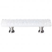 Sietto P-212-PC - Glacier White Pull With Polished Chrome Base