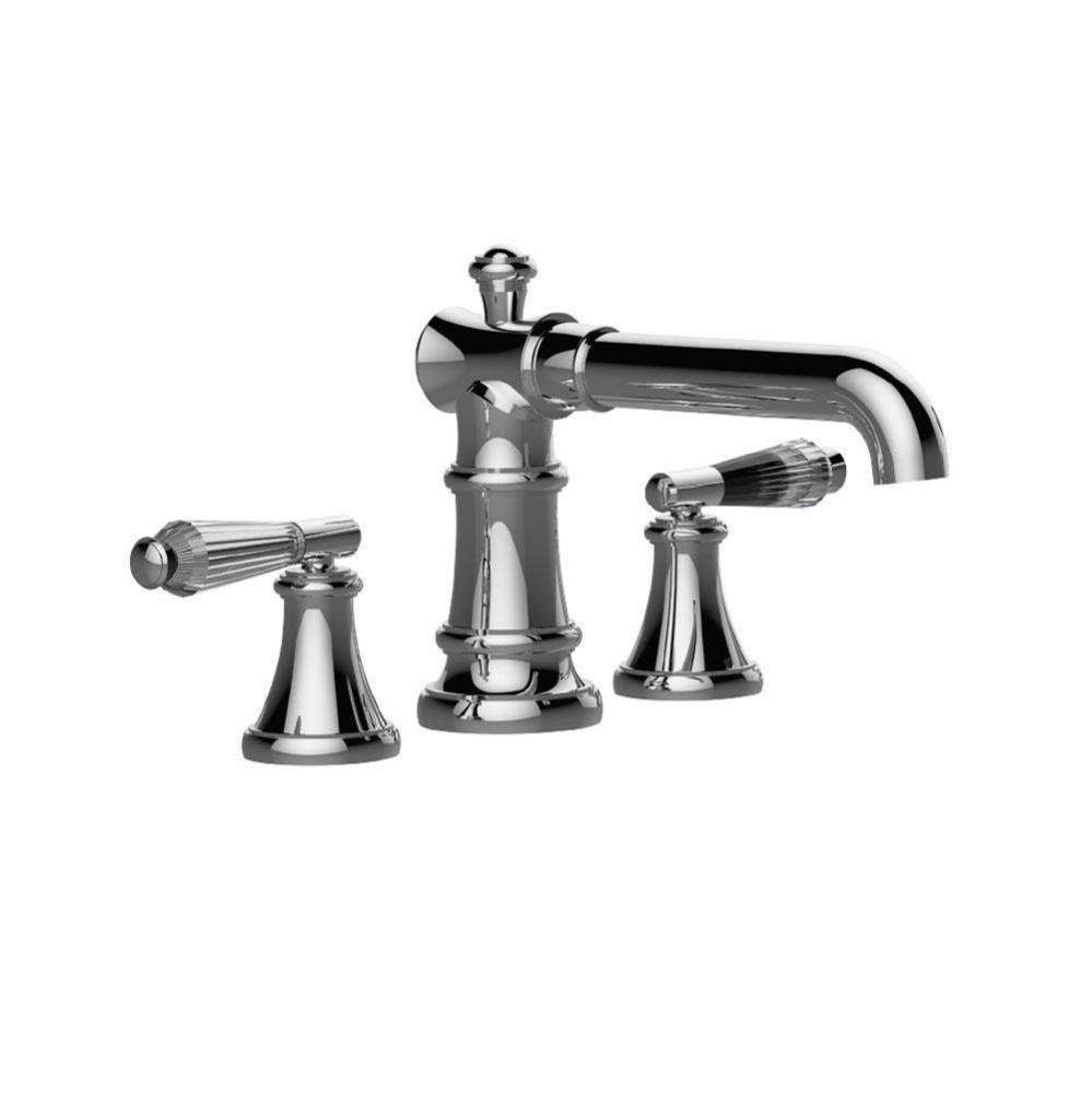 Roman Tub Filler Set With ''Hc'' Handles - (Uses P0002 Valve)