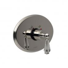 Santec 7093EC10-TM - 3/4 Thermostatic Shower - Trim Only W/ Ec Swarovski Crystal Handle - Valve Not Included Uses Th-50