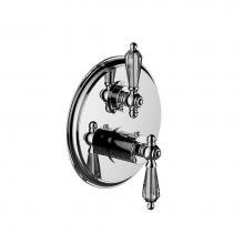 Santec 7095KC10-TM - 1/2'' Thermostatic Trim W/ Kc Handle And Volume Control - (Uses Th-8010 Valve)