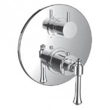 Santec 7096AT10-TM - 1/2'' Thermostatic Trim W/ At Handle And 2 Way Diverter (Shared) - (Uses Th-8212 Valve)