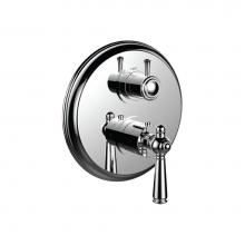 Santec 7098JP10-TM - 1/2'' Thermostatic Trim W/ Jp Handle And 3-Way Diverter (Shared) - (Uses Th-8313 Valve)