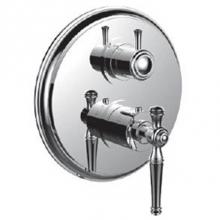 Santec 7098KL10-TM - 1/2'' Thermostatic Trim W/ Kl Handle And  3-Way Diverter (Shared) - (Uses Th-8313 Valve)