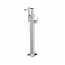 Santec 9294ED10-TM - TRIM - Floor Mount Tub Filler with Hand Shower