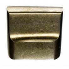Top Knobs M1501 - Aspen Flat Sided Knob 7/8 Inch (c-c) Light Bronze