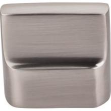 Top Knobs M2050 - Aspen II Flat Sided Knob 7/8 Inch (c-c) Brushed Satin Nickel