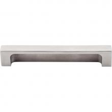 Top Knobs TK276SS - Modern Metro Tab Pull 5 Inch (c-c) Brushed Stainless Steel