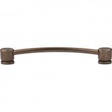 Top Knobs TK65GBZ - Oval Thin Pull 7 Inch (c-c) German Bronze