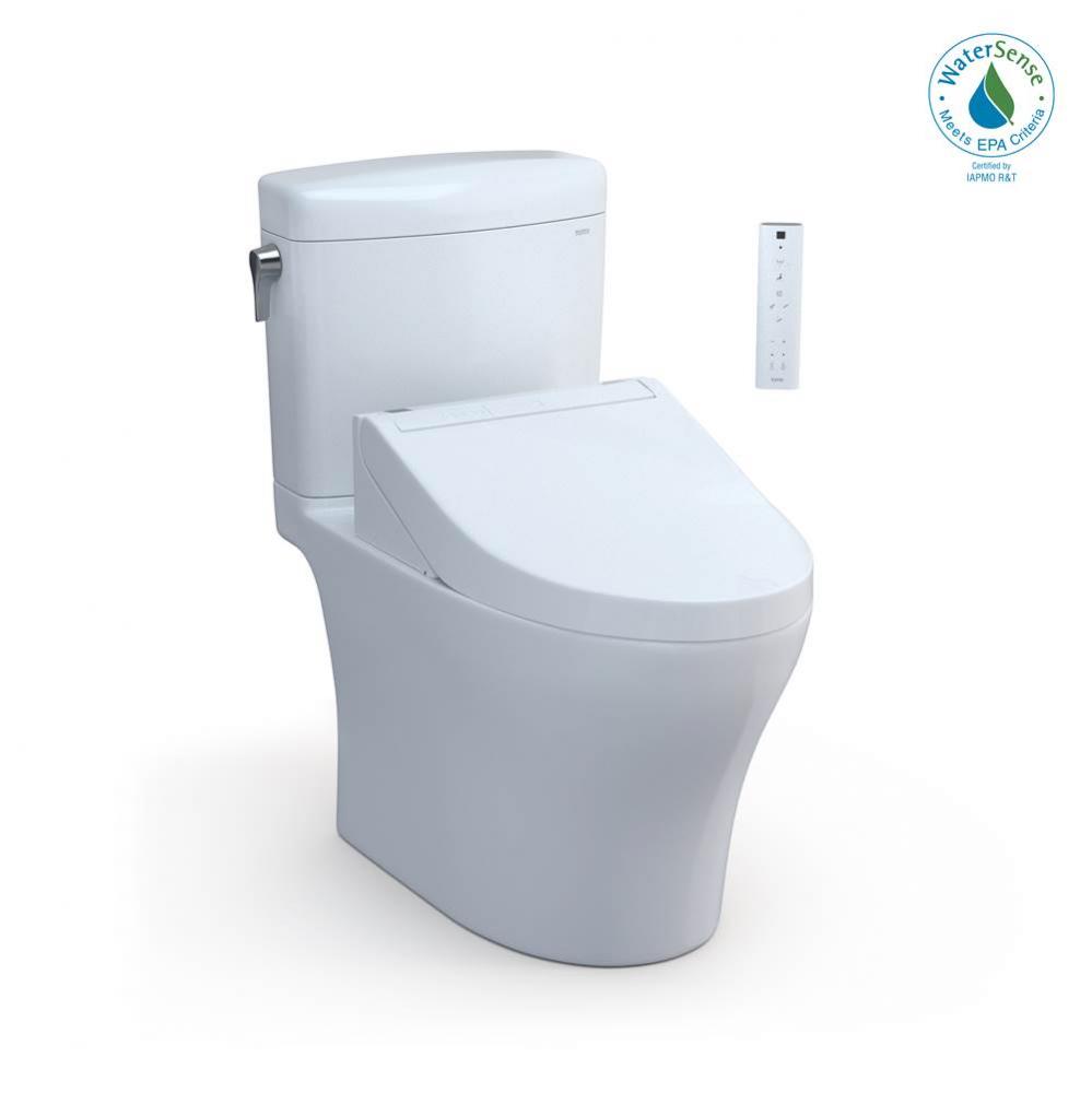 WASHLET®+ Aquia IV® 1G® Cube Two-Piece Elongated Dual Flush 1.0 and 0.8 GPF Toilet