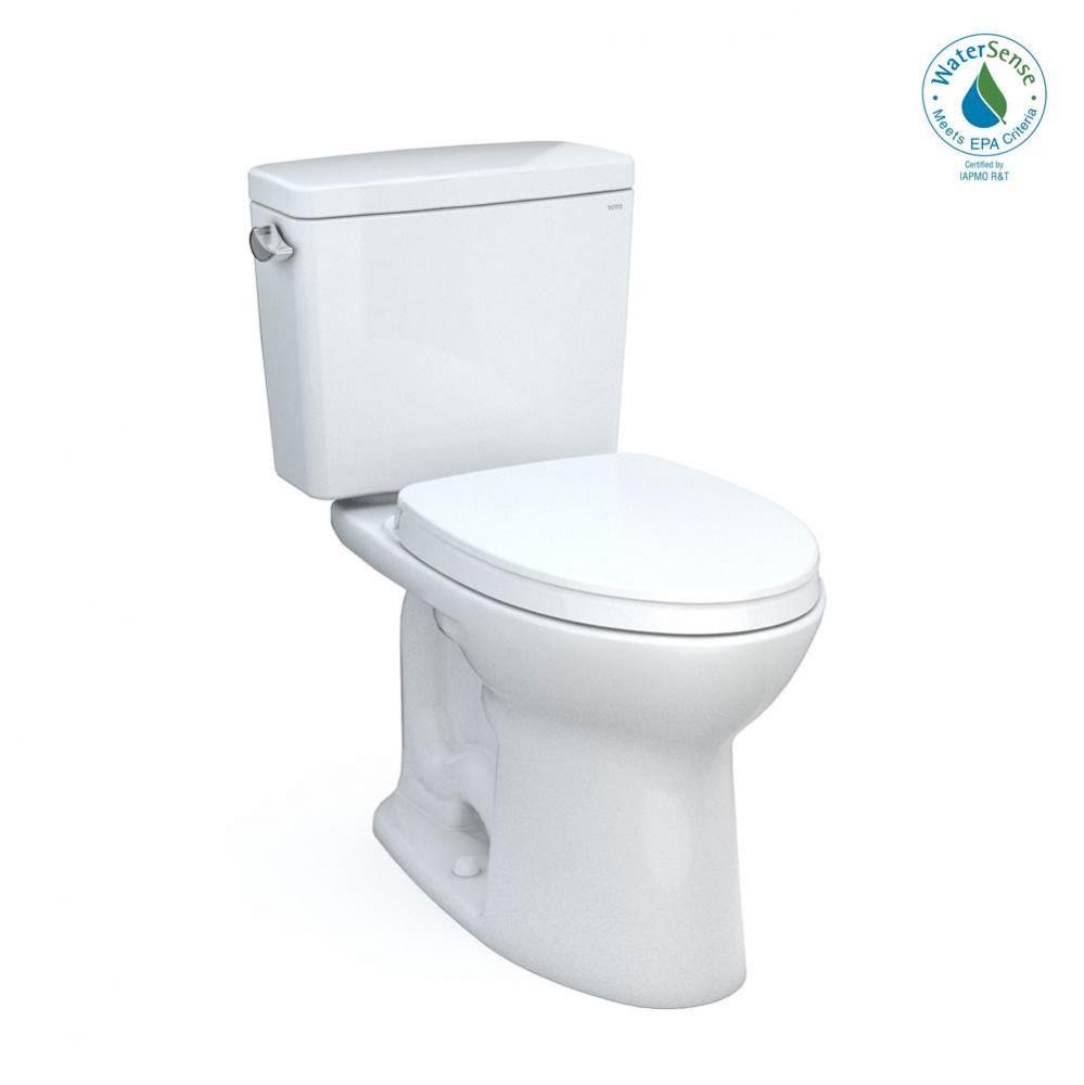 TOTO® Drake® Two-Piece Elongated 1.28 GPF Universal Height TORNADO FLUSH ® Toilet w