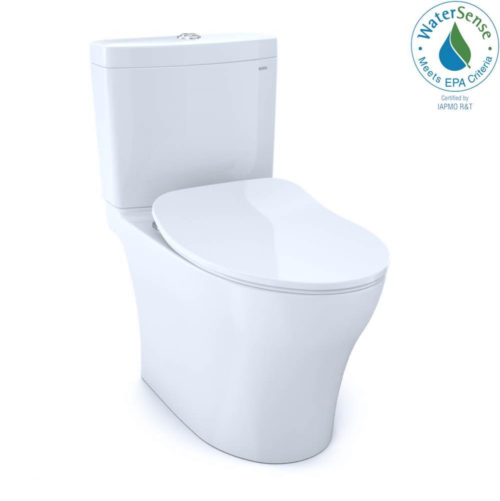 TOTO® Aquia® IV Two-Piece Elongated Dual Flush 1.28 and 0.9 GPF Toilet with CEFIONTECT&#