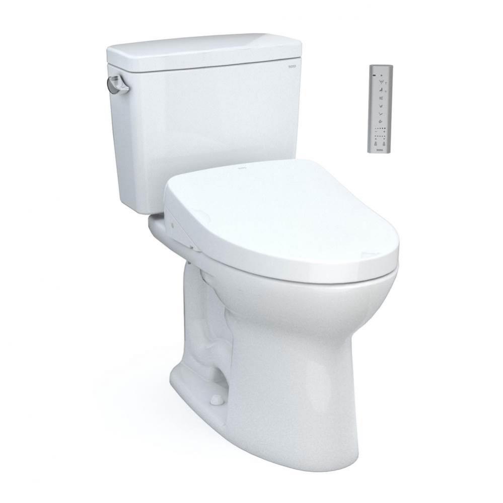 Toto® Drake® Washlet®+ Two-Piece Elongated 1.6 Gpf Universal Height Tornado Flush&#