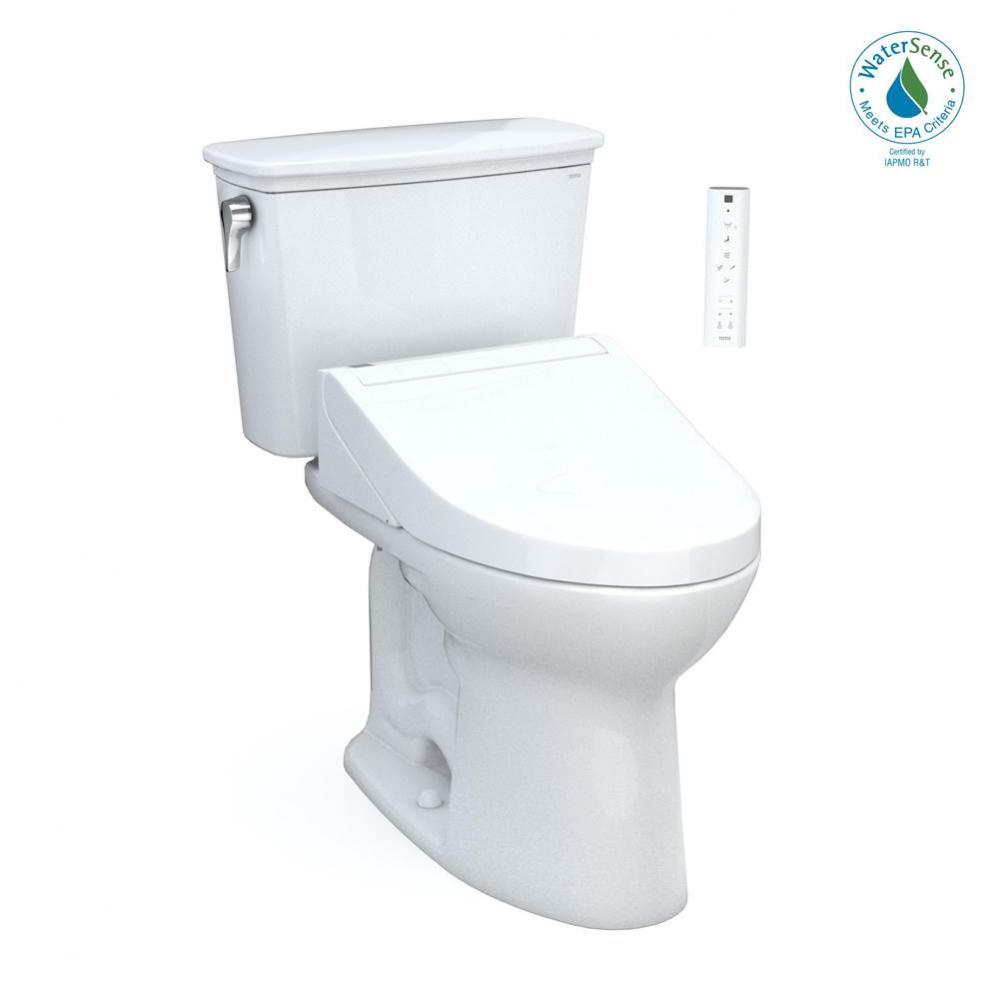 Toto® Drake® Transitional Washlet®+ Two-Piece Elongated 1.28 Gpf Tornado Flush®